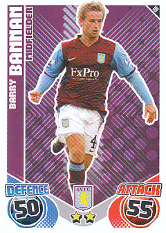 Barry Bannan Aston Villa 2010/11 Topps Match Attax #U9